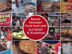 Bazaar Ramadan Food Hunt with AJI SHIO® and iCookAsia