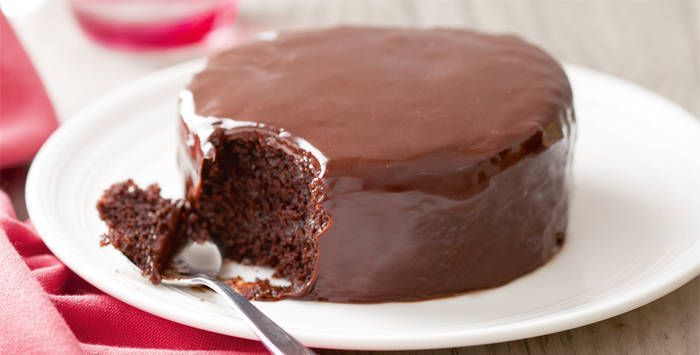 steamed chocolate cake