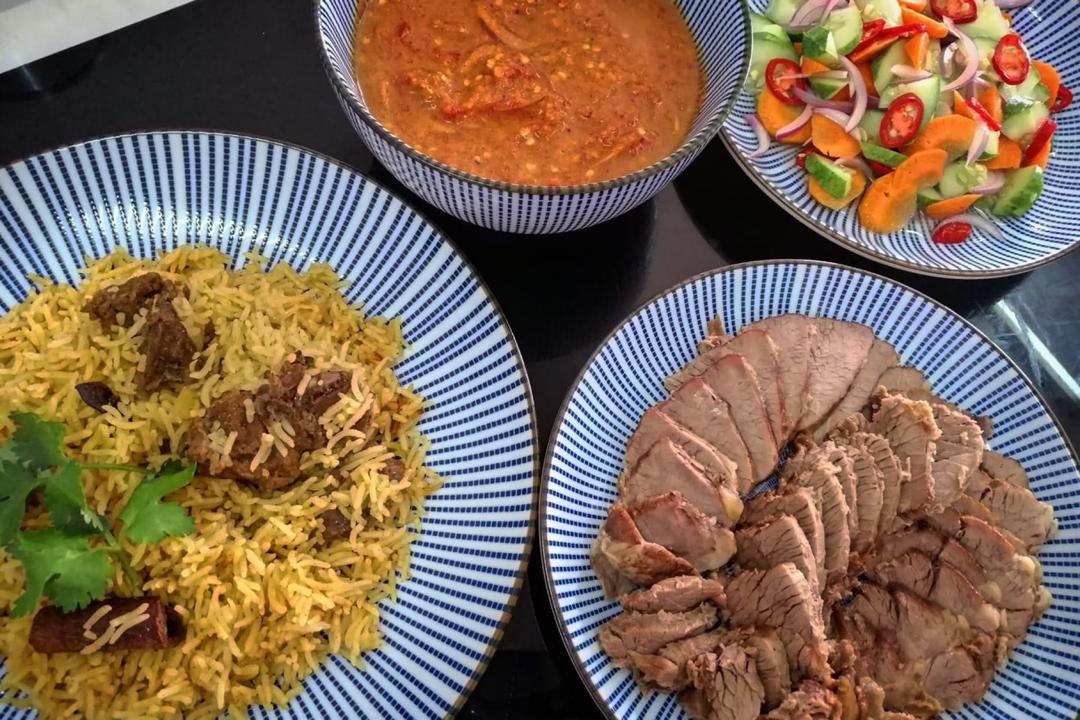 Nasi Daging Utara Dan Air Asam Kerisik Resipi Ramadan Icookasia Asian Recipe Food Channel