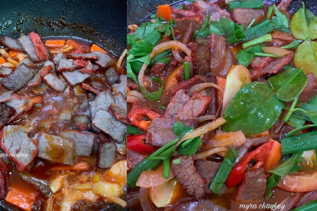 Daging Masak Merah Ala Thai Wajib Cari Sos Cap Labu Resipi Ramadan Icookasia