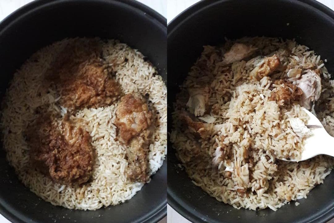 Cara Masak Nasi Ayam Ala KFC. Sesuai Untuk AnakAnak, Makan Nasi Je Pun