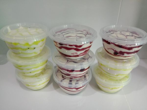 Cara Membuat Aiskrim Yogurt Perisa Kiwi Dan Cherry Buat Stok Di Rumah Sejuk Je Tekak Lepas Ni