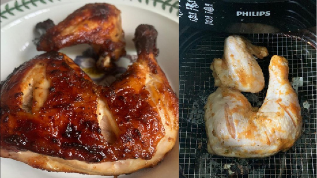 Buat Ayam Bakar Cara Mudah Guna Air Fryer Sedap Berjus Bila Makan Icookasia