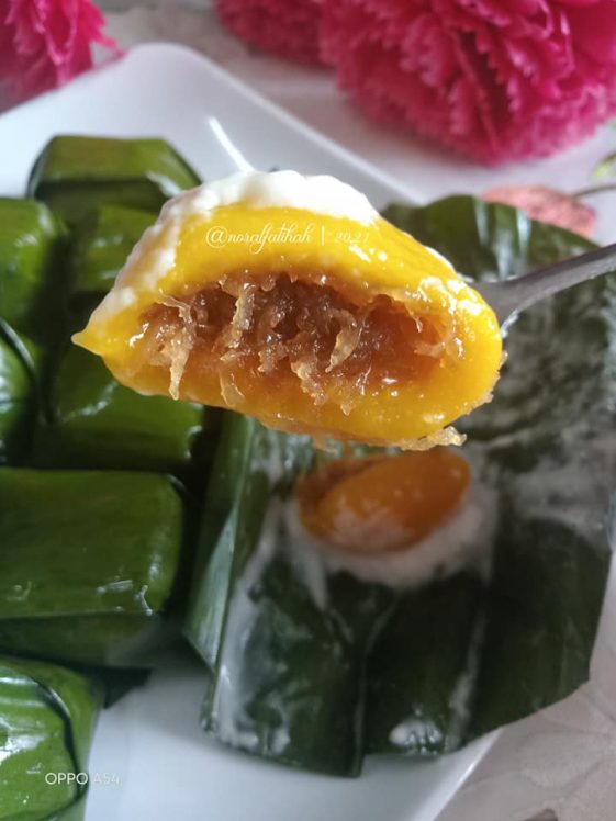 Resepi Kuih Koci Labu Leleh Cukup Dengan Rasa Yang Lemak Manis Icookasia