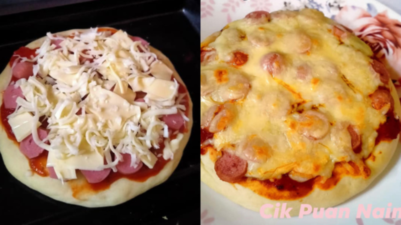 Buat Pizza Homemade Lagi Puas Hati Lagi Sedap Kalau Tambah Cheese Banyak Icookasia