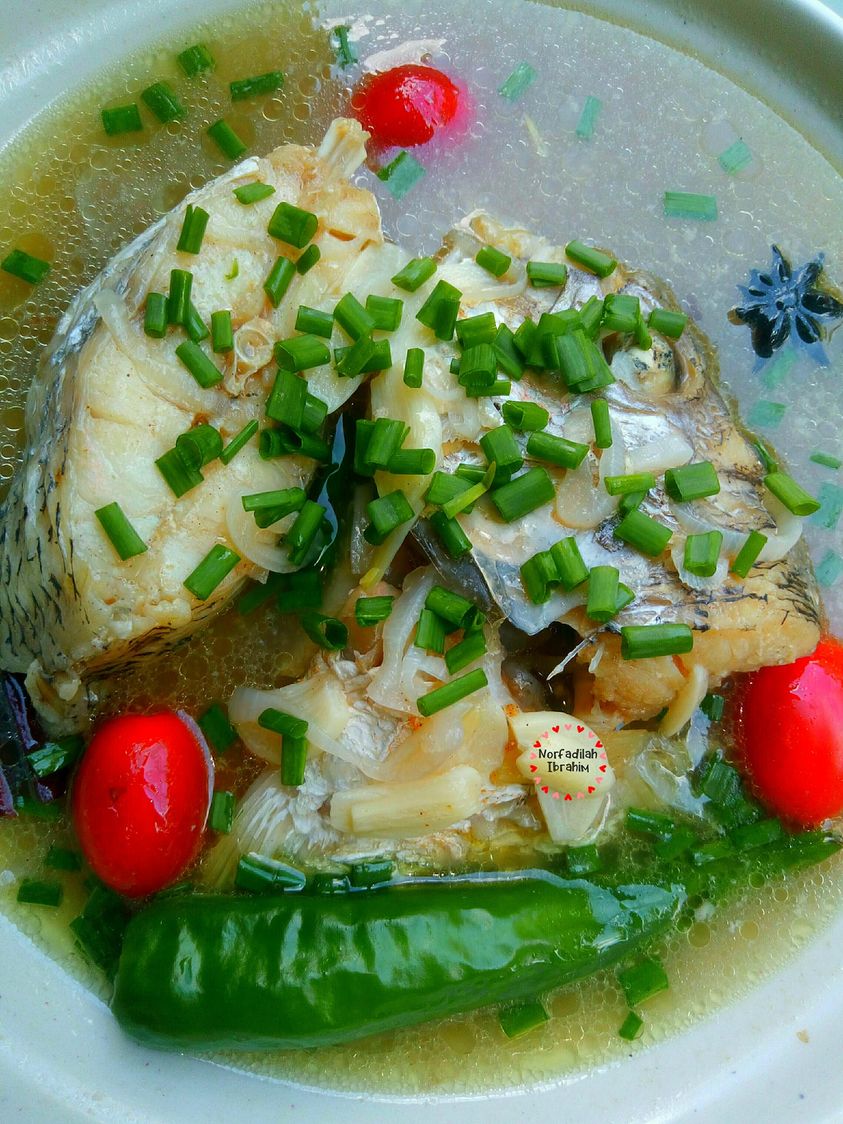 Cara Buat Sup Ikan Jenahak, Hirup Panas-Panas Memang Padu Rasanya