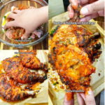 Butter Chicken Air Fryer chef with palette