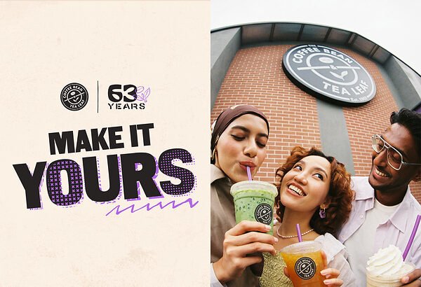 The Coffee Bean & Tea Leaf 63rd anniversary Make It Yours campaign