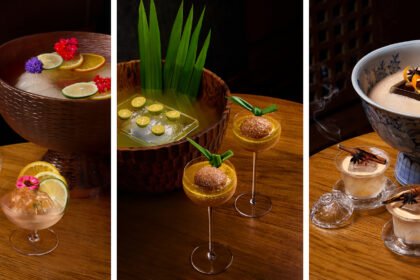 Blooming Flower, Silk Road and Night Market drinks from Renaissance Hotels