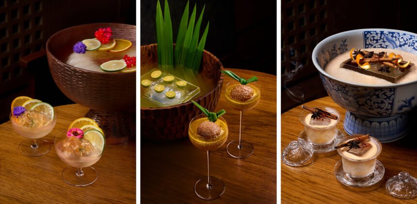 Blooming Flower, Silk Road and Night Market drinks from Renaissance Hotels
