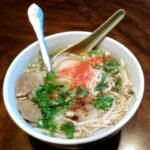 Cambodian kuy teav noodle soup