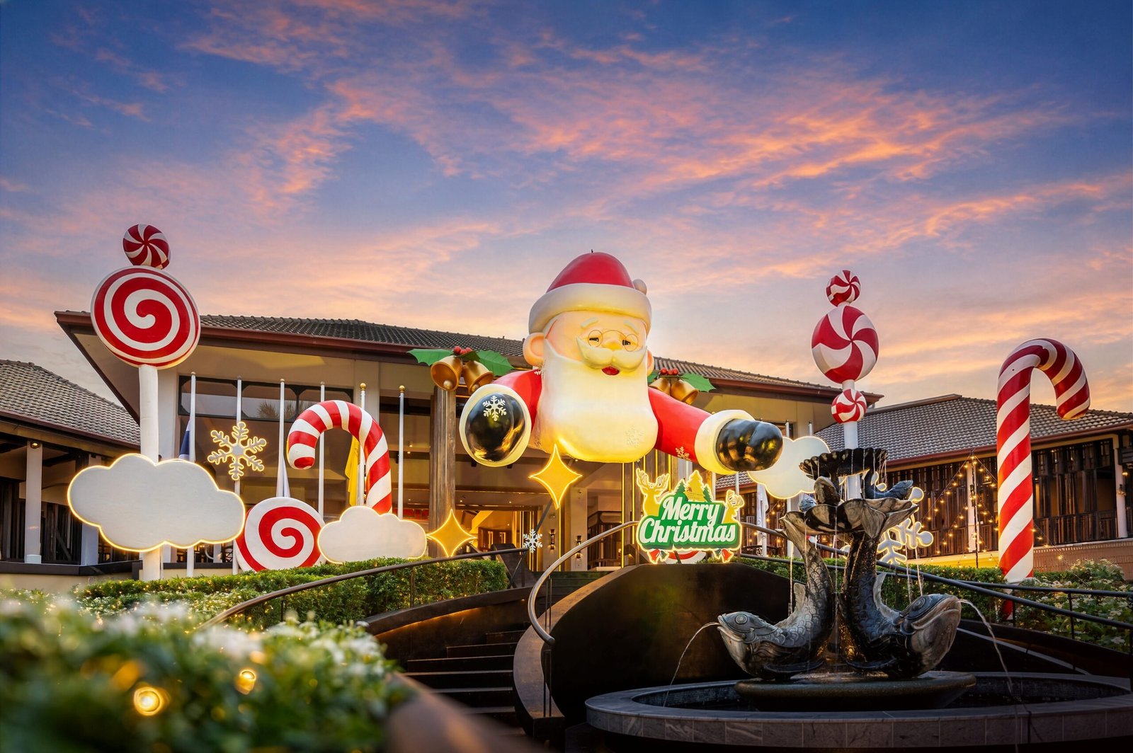 Christmas and New Year celebration at Phuket Marriott Merlin Beach
