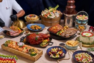 Christmas and New Year buffet at Phuket Marriott Merlin Beach