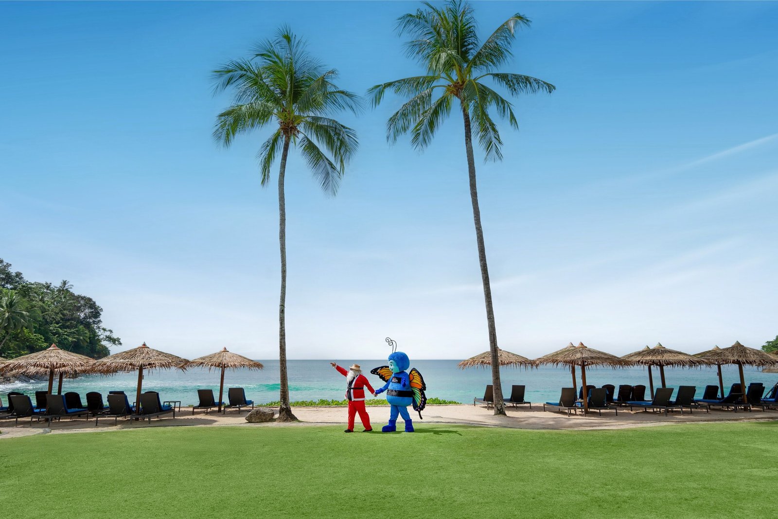 Phuket Marriott Resort and Spa Merlin Beach during the festive season