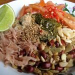 Myanmar laphet thoke tea leaf salad