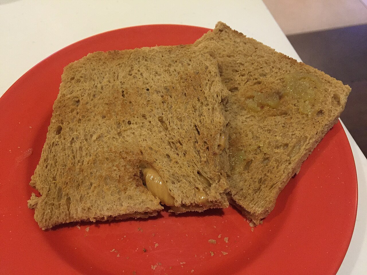 Kaya toast breakfast served in Singapore